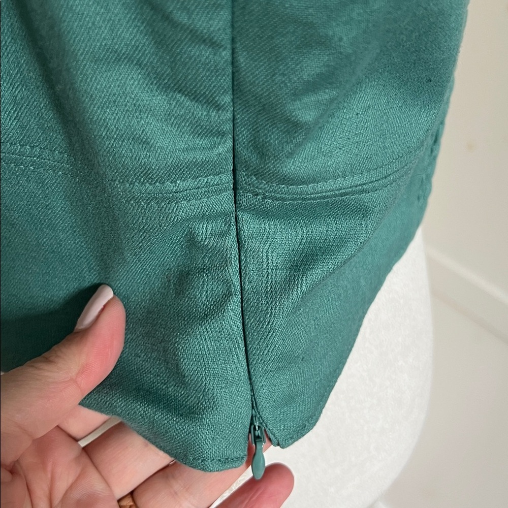 NWT Banana Republic Factory Cottagecore Linen-Blend Square Neck Bustier Size 16 - Picture 6 of 13